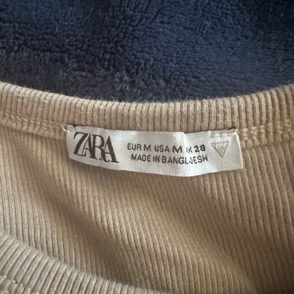 ZARA halter top crème / beige - Picture 2 of 3